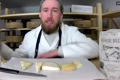 Cheese tasting by Perry from Rennet & Rind